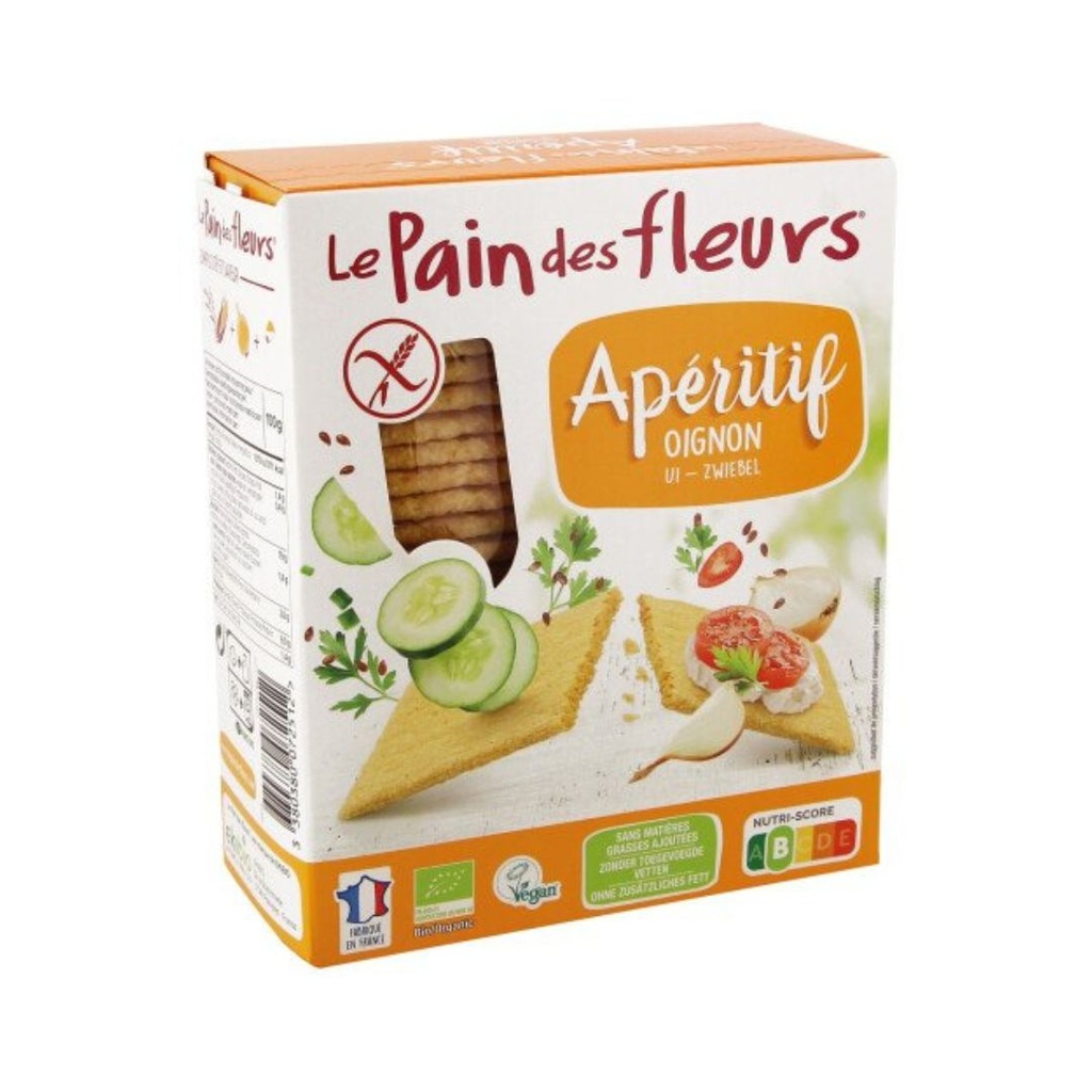 Tartines Apéritif Oignon 150g Le Pain des Fleurs