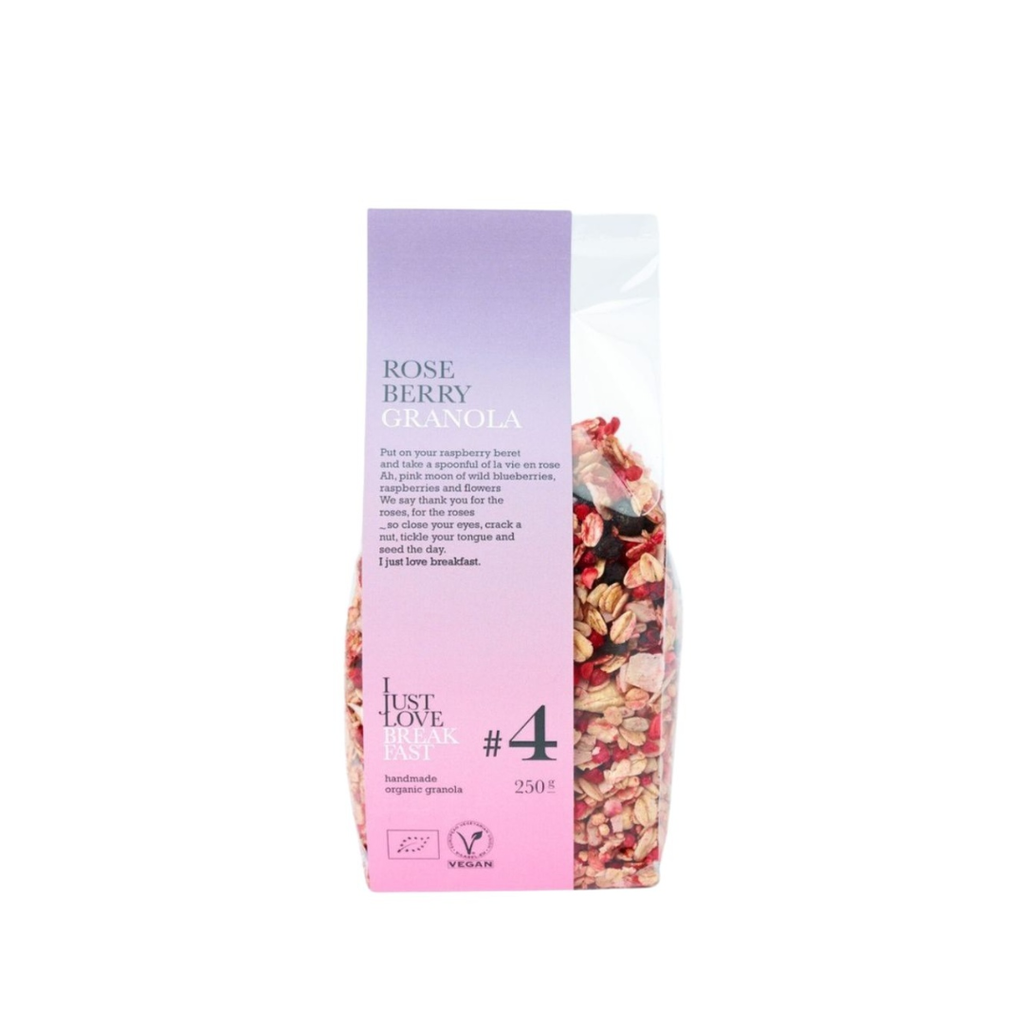 Granola #4 Rose Berry 250gr I Just Love BreakFast