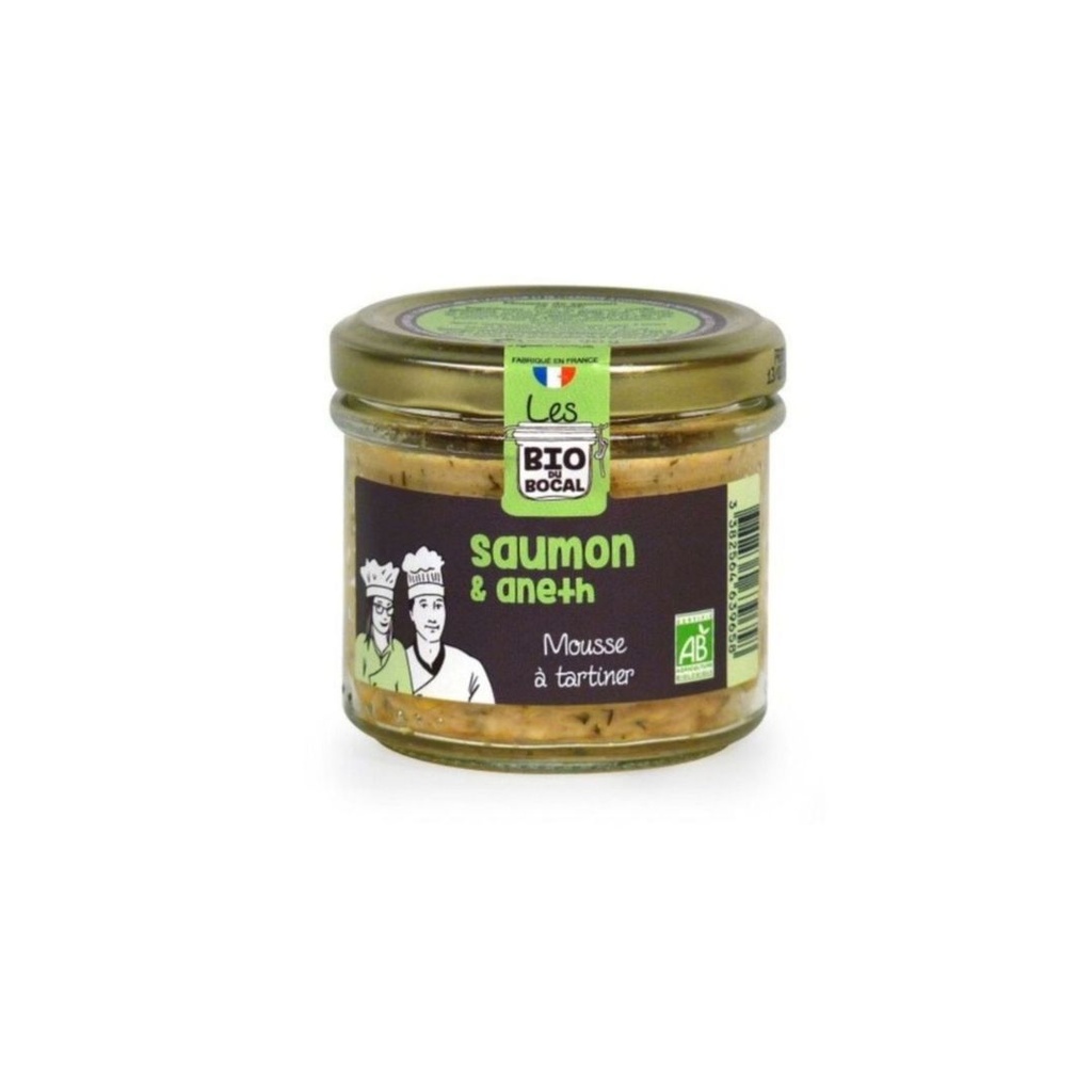 Saumon Aneth 90gr Les Bio du Bocal